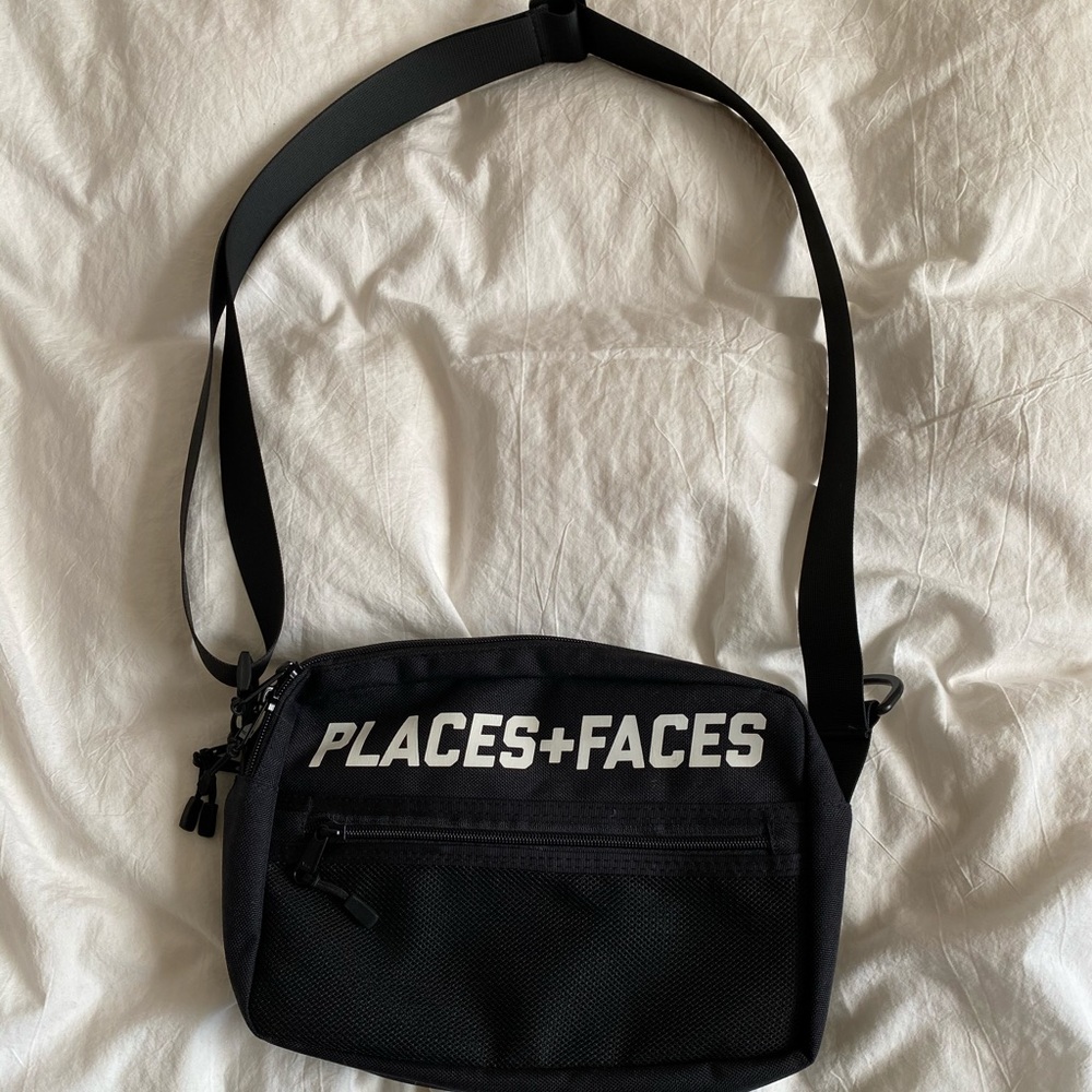 Places + Faces black shoulder bag - NWOT